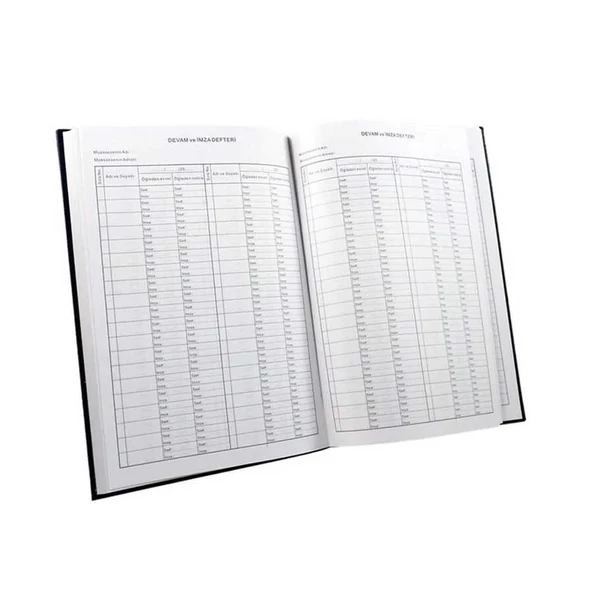 Dilman İmza Devam Defteri Ciltli 192 Yaprak - 3