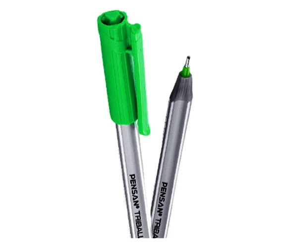 Pensan Triball Tükenmez Kalem Yeşil - 5 adet ürün görseli 1