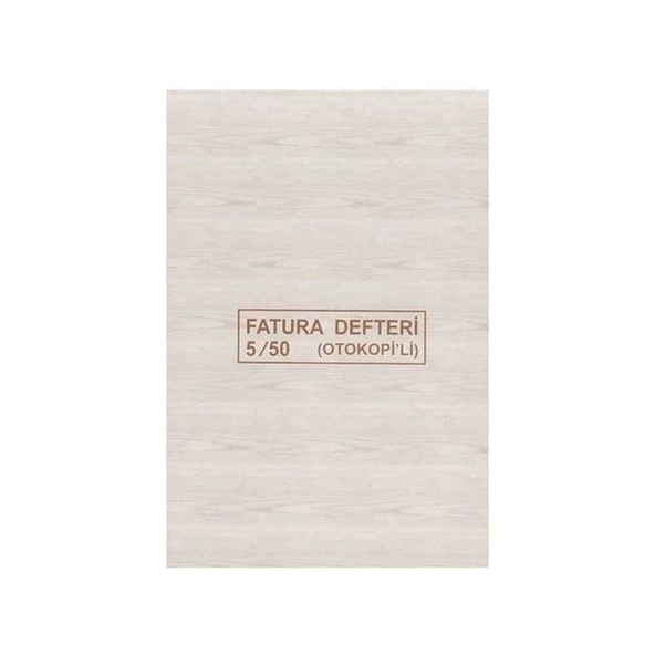 Dilman Fatura Defteri 5-50 3 Nüsha - 4
