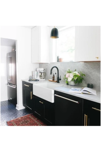 Bocchi Lavello Mutfak Eviyesi 60 Cm Parlak Beyaz 1137-001-0120-03 - 4