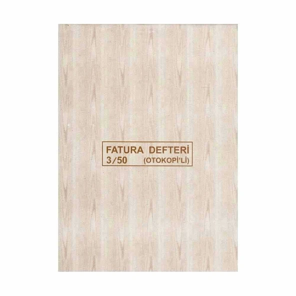 Dilman Otokopili Fatura Defteri 3-50 3 Nüsha - 2