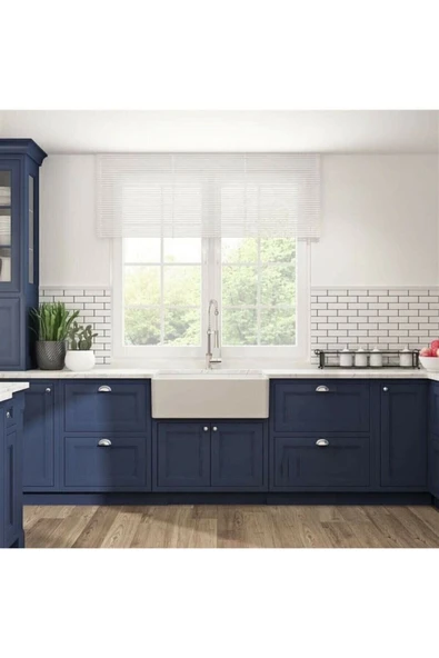 Bocchi Lavello Seramik Mutfak Eviyesi 76 Cm Parlak Beyaz 1138-001-0120-03 - 5