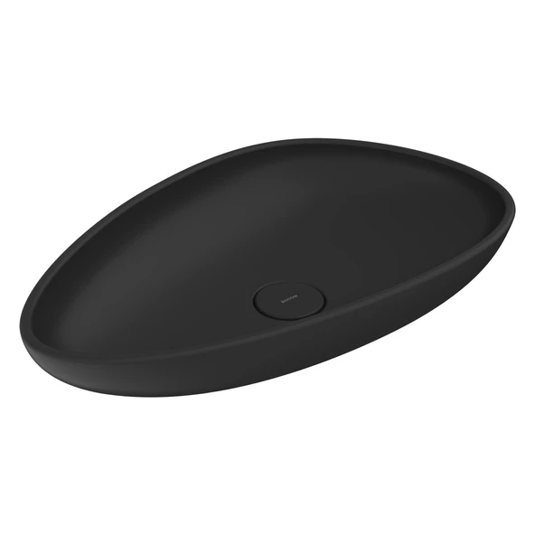 Bocchi Etna Tezgah Üstü Lavabo 58 Cm Mat Siyah 1114-004-0125 ürün görseli 1