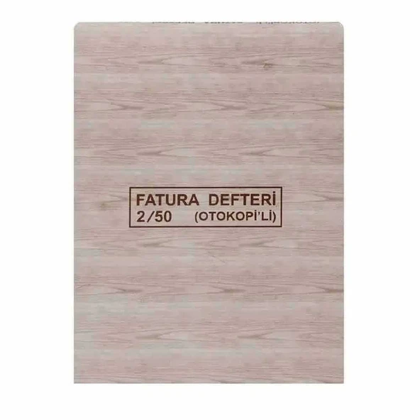 Dilman Otokopili Fatura Defteri 2-50 2 Nüsha - 2