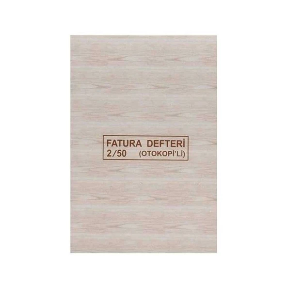 Dilman Otokopili Fatura Defteri 2-50 3 Nüsha - 2