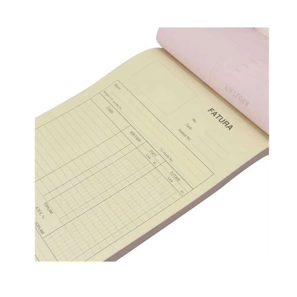 Dilman Fatura Defteri 5-50 3 Nüsha - 3