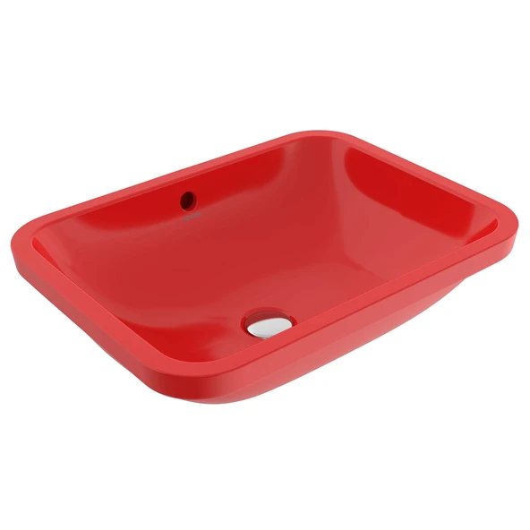 Bocchi Scala Tezgah Altı Lavabo Parlak Kırmızı 1006-019-0125