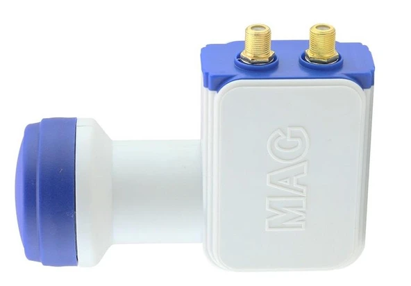 Mag 2 Çıkışlı İkili Çiftli Lnb Elembi Gold Başlıklı-4k Ultra Hd - 3