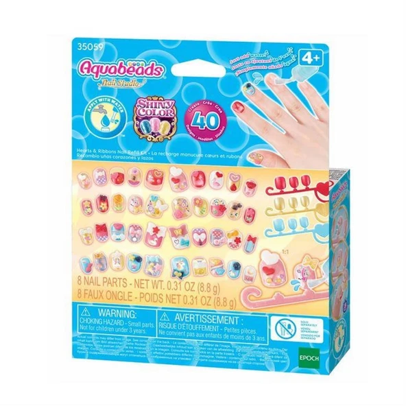 Aqua Beads Kalp ve Kurdele Yedek Kit