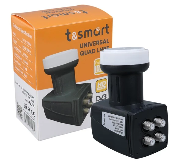 Tayfun Smart 4 Çıkışlı Dörtlü Lnb Full Hd 4K - 5