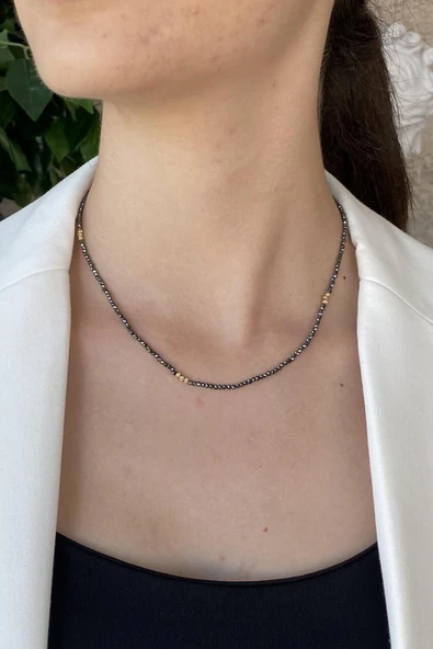 Spinel Taşlı Kadın Kolye - Resim 2