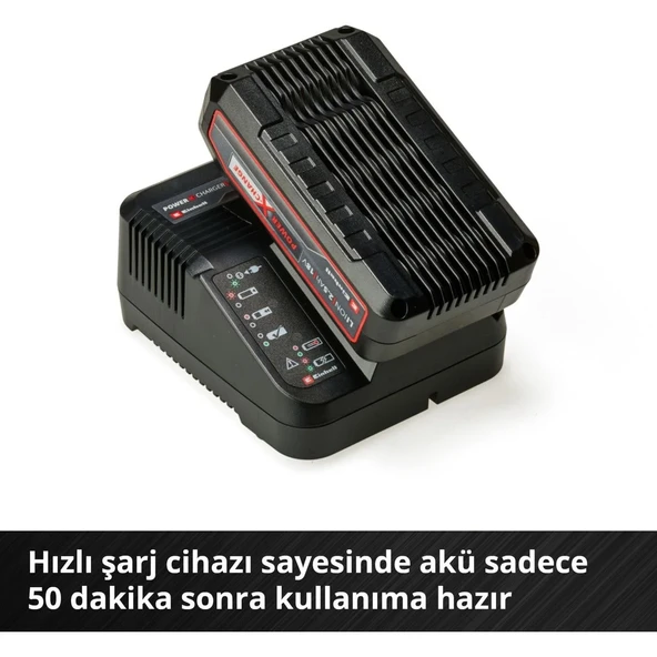 Einhell 18V 2.5Ah PXC Starter Kit 1x2.5 Ah Akü + Şarj Cihazı – 4512097 - 3