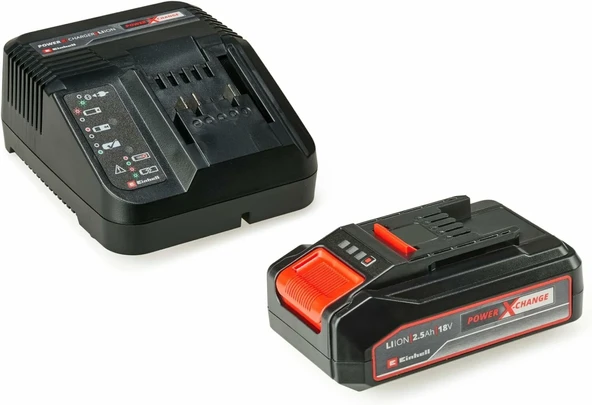 Einhell 18V 2.5Ah PXC Starter Kit 1x2.5 Ah Akü + Şarj Cihazı – 4512097 ürün görseli