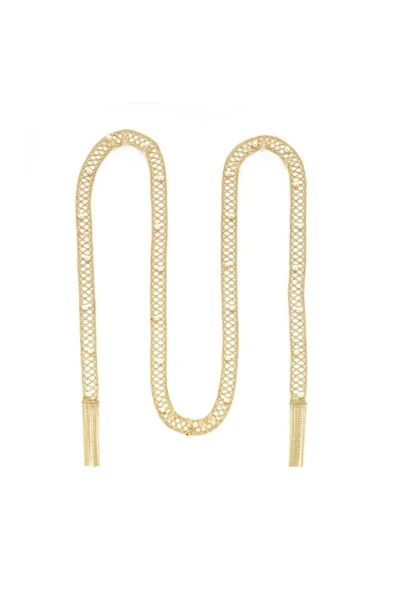 4,5 mm S Örgülü Doğal İnci Şal ürün görseli 1