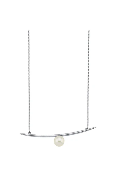 7,5 mm Doğal İnci Kolye - Resim 5