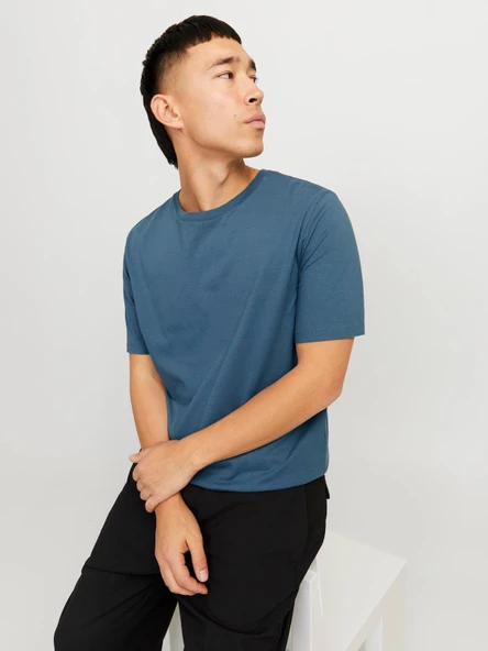 JJEORGANIC BASIC TEE SS O-NECK NOOS Oceanview Oceanview S - 4