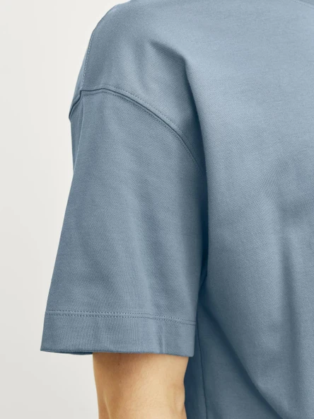 JJEURBAN EDGE TEE SS O-NECK NOOS BLUE BLUE L - 3