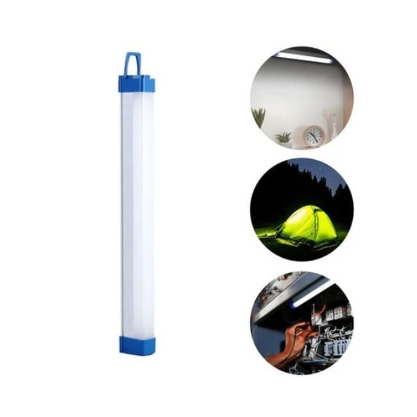 USB Şarjlı LED Aydınlatma Işıldak 3 Farklı Işık Modu - 2