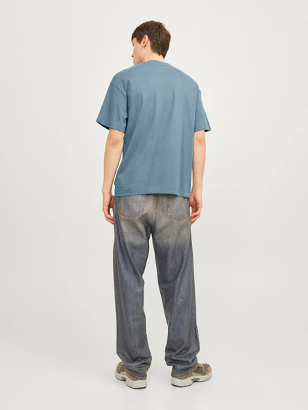 JJEURBAN EDGE TEE SS O-NECK NOOS BLUE BLUE XL - 7