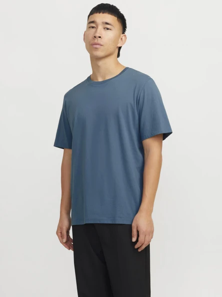 JJEORGANIC BASIC TEE SS O-NECK NOOS Oceanview Oceanview M