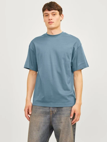 JJEURBAN EDGE TEE SS O-NECK NOOS BLUE BLUE M