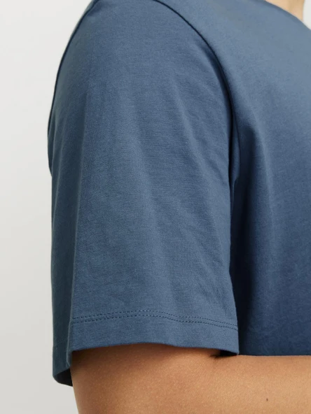 JJEORGANIC BASIC TEE SS O-NECK NOOS Oceanview Oceanview M - 6