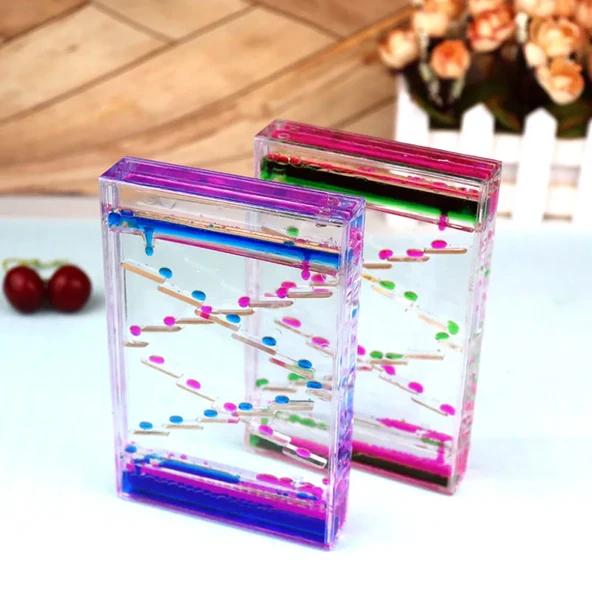 Sulu Sıvı Jel Kum Saati - Resim 2