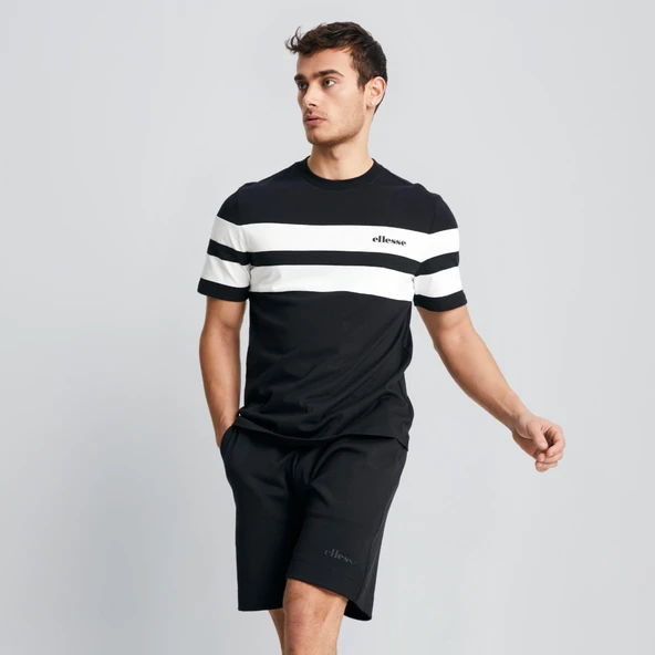 Ellesse Erkek Tişört EM125-BK Black Black L - Resim 3