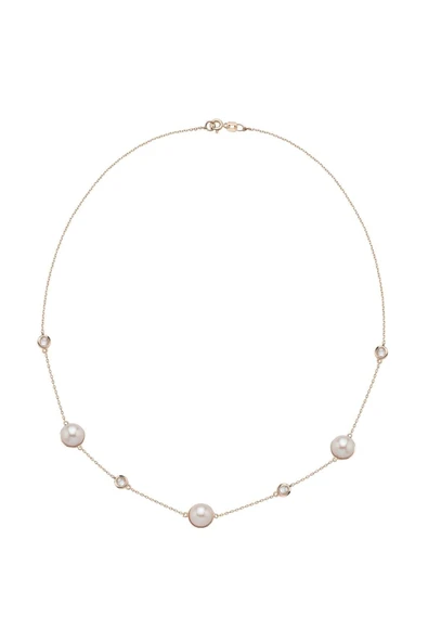 9,5 mm Doğal İncili Kolye - Resim 6