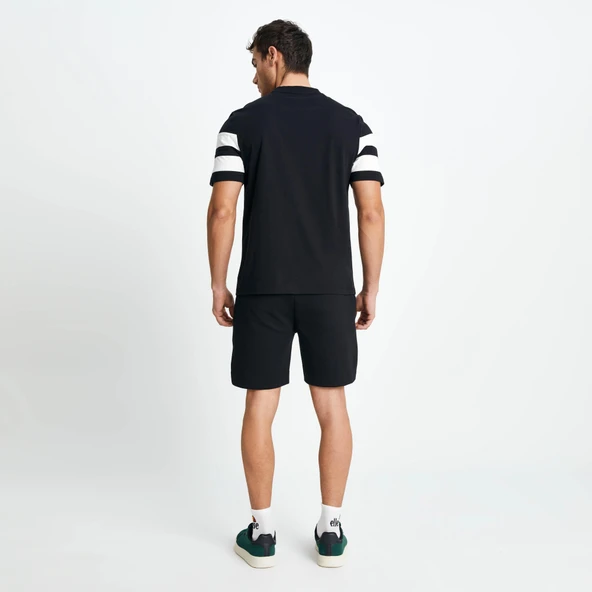 Ellesse Erkek Tişört EM125-BK Black Black L - Resim 4