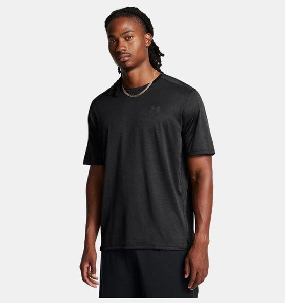 UA Tech Vent SS Black Black M