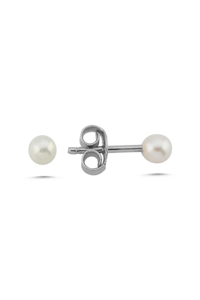 4,5 mm Doğal İnci Top Küpe - 4