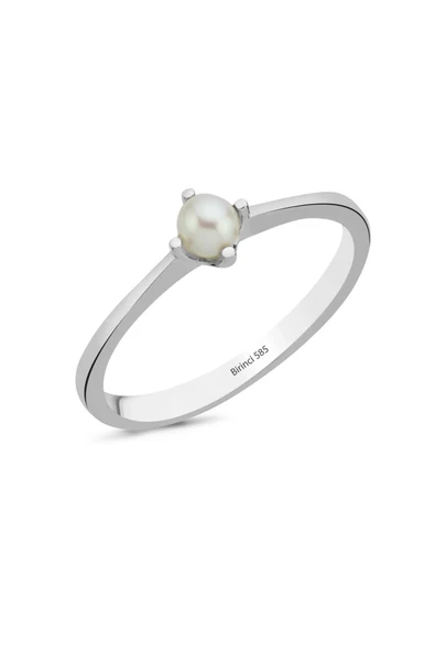 3,5 mm Doğal İnci Yüzük - Resim 3