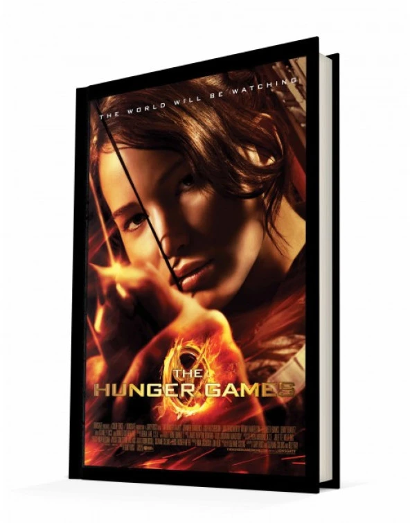 Deffter Hunger Games 96 Yaprak Çizgili Sert Kapak Defter