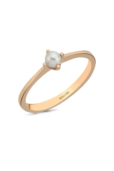 3,5 mm Doğal İnci Yüzük - Resim 5