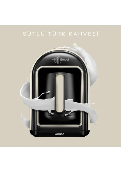 Karaca Hatır Mod Retro Krem Sütlü Türk Kahve Makinesi