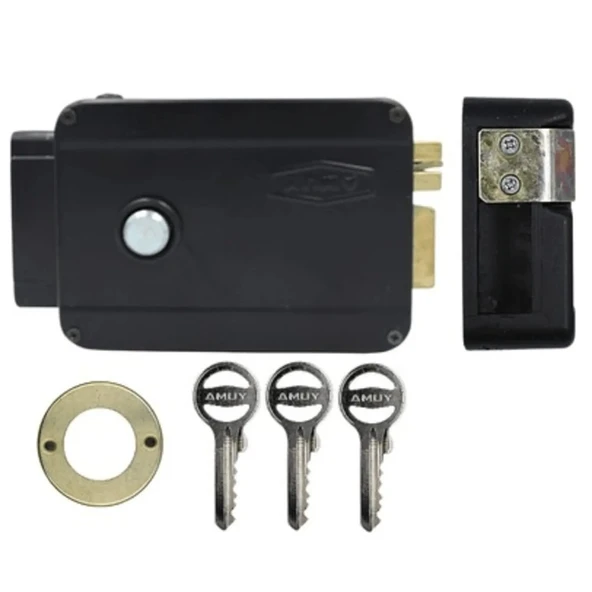 Yuma Elektrikli Tirajlı Kapı Otomat Kilidi - Resim 4