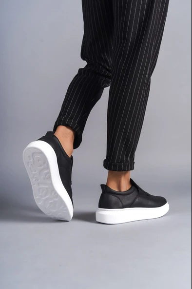 Bağcıksız Cilt Erkek Günlük Sneaker Ayakkabı - 3