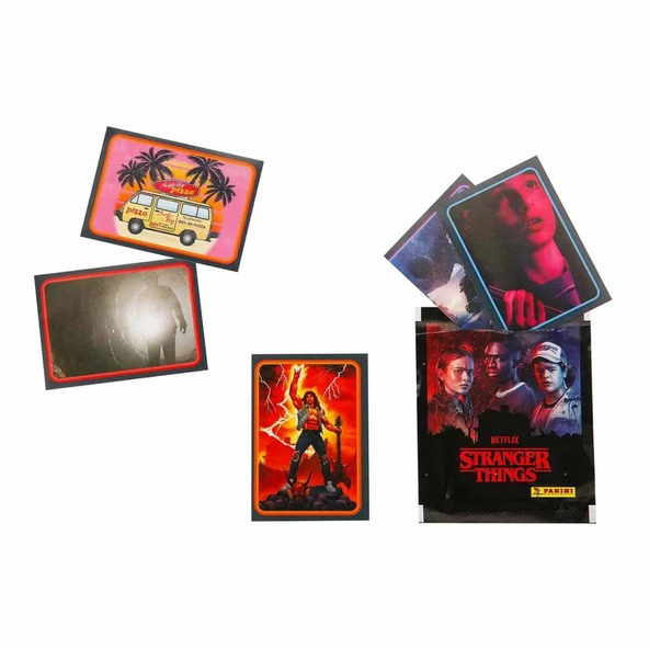 Stranger Things 5’li Çıkartma Paketi