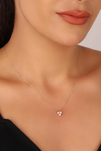 3,5 mm Tria Doğal İnci Kolye