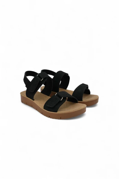 QRAMED Orthopedix Rahat Kadın Cırtlı Sandalet QR25202 - 8