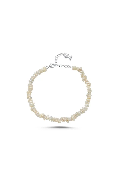 5,5 mm Bahreyn İnci Bileklik - Resim 7