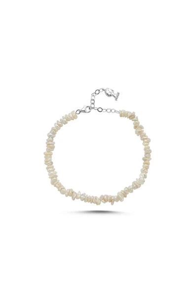 5,5 mm Bahreyn İnci Bileklik - Resim 4