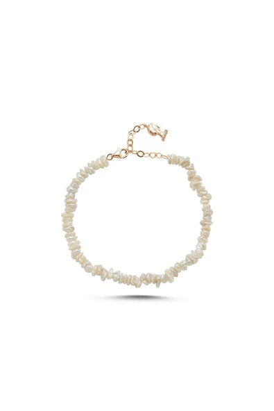 5,5 mm Bahreyn İnci Bileklik - Resim 6