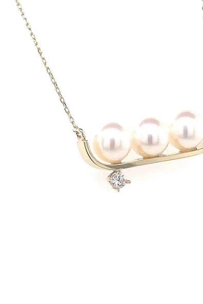 7,5 mm Tatlı Su Doğal İnci Kolye ürün görseli 1