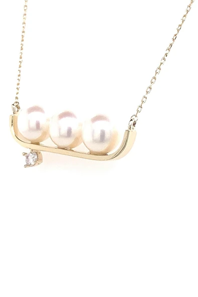 7,5 mm Tatlı Su Doğal İnci Kolye - Resim 2