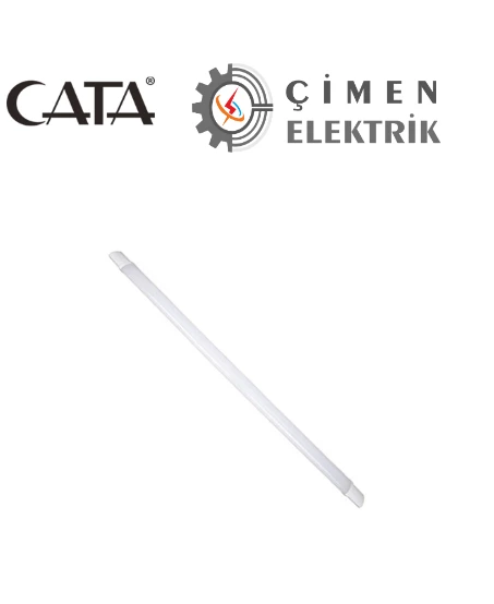 10 ADET CT 2477 Cata 40W Nemli Yer Etanj Armatür Beyaz Işık 6400k