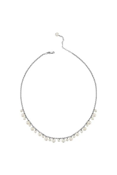 5,5 mm Doğal İncili Sallantılı Kolye - Resim 6