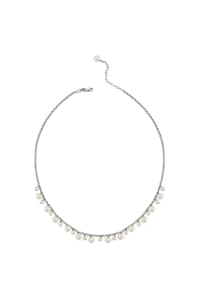 5,5 mm Doğal İncili Sallantılı Kolye - Resim 9