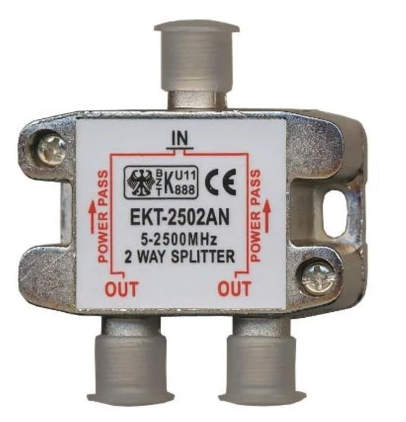 E-335A 2 Li Anten Splitter Powerpass